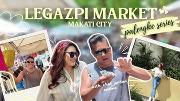 PALENGKE SERIES! Legazpi ‘Sunday’ Market with Chef Jordan Andino🍴(Abaca Bags + Isol) | KC Concepcion
