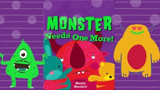 🍪 MONSTER NEEDS ONE MORE | Read Aloud