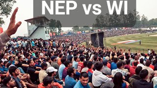 Nepal vs West Indies First T20 Cricket Match Herdai |ne vs wi cricket game vlog