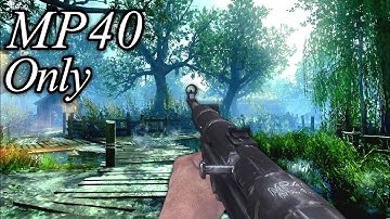 MP40 only challenge - Call of Duty World at War Zombies (Shi No Numa)