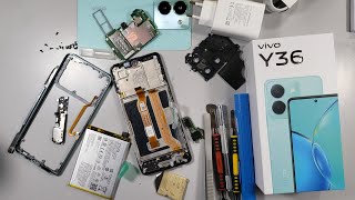 Vivo Y36 (New) Teardown&disassemble!!!