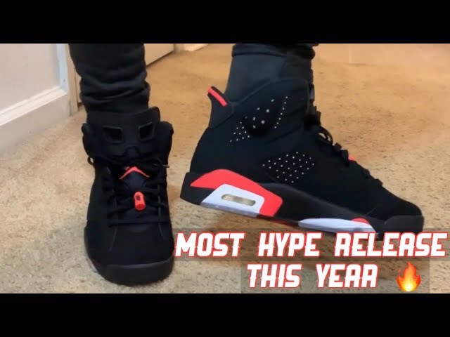 air jordan 6 infrared 2019 on feet