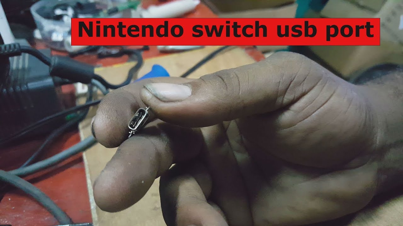 How To Change A Nintendo Switch Usb Port Youtube