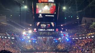 Jermell Charlo EPIC entrance vs Canelo Alvarez
