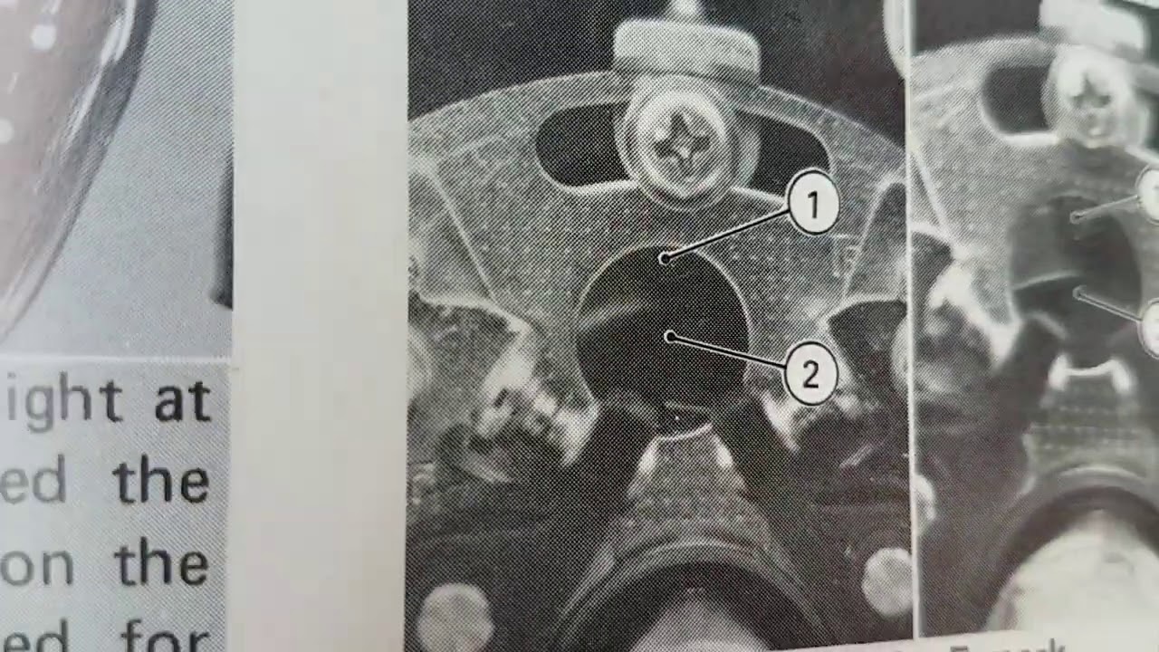 Point Gap adjustment on Kawasaki KZ650 B3 and ignition timing