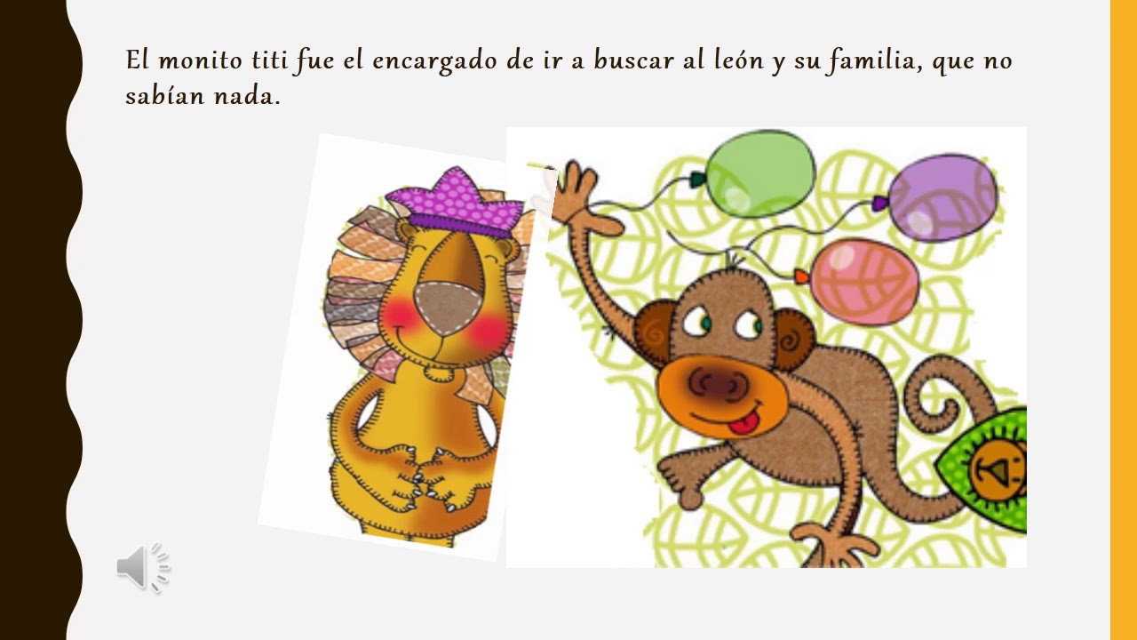 Cuento el cumpleaños del señor león - YouTube