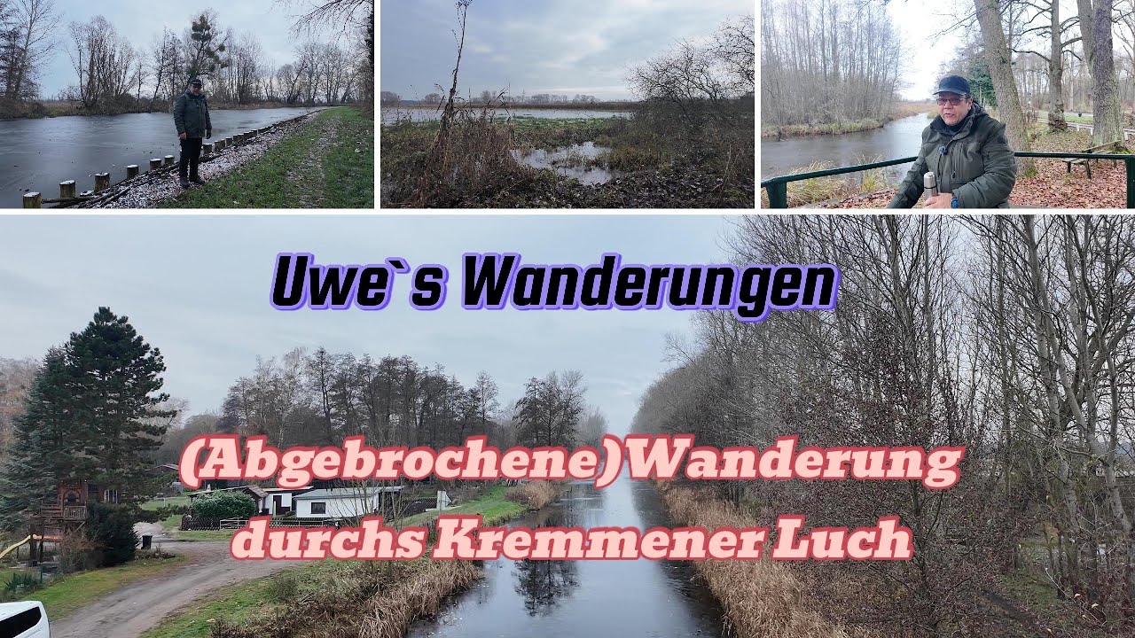 (abgebrochene) Wanderung durchs Kremmener Luch