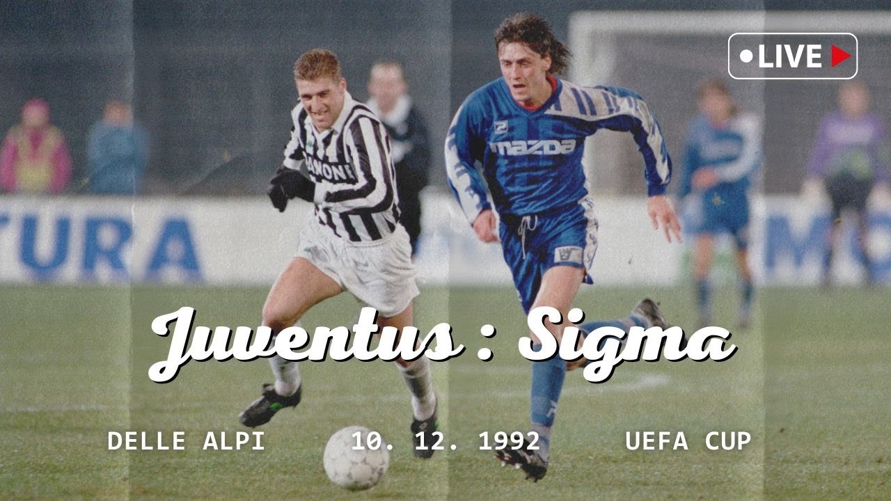 Juventus - Sigma Olomouc 5:0 | Pohár UEFA 1992/93