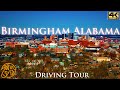 Birmingham Alabama AL Travel City Tour 4k Downtown Tour