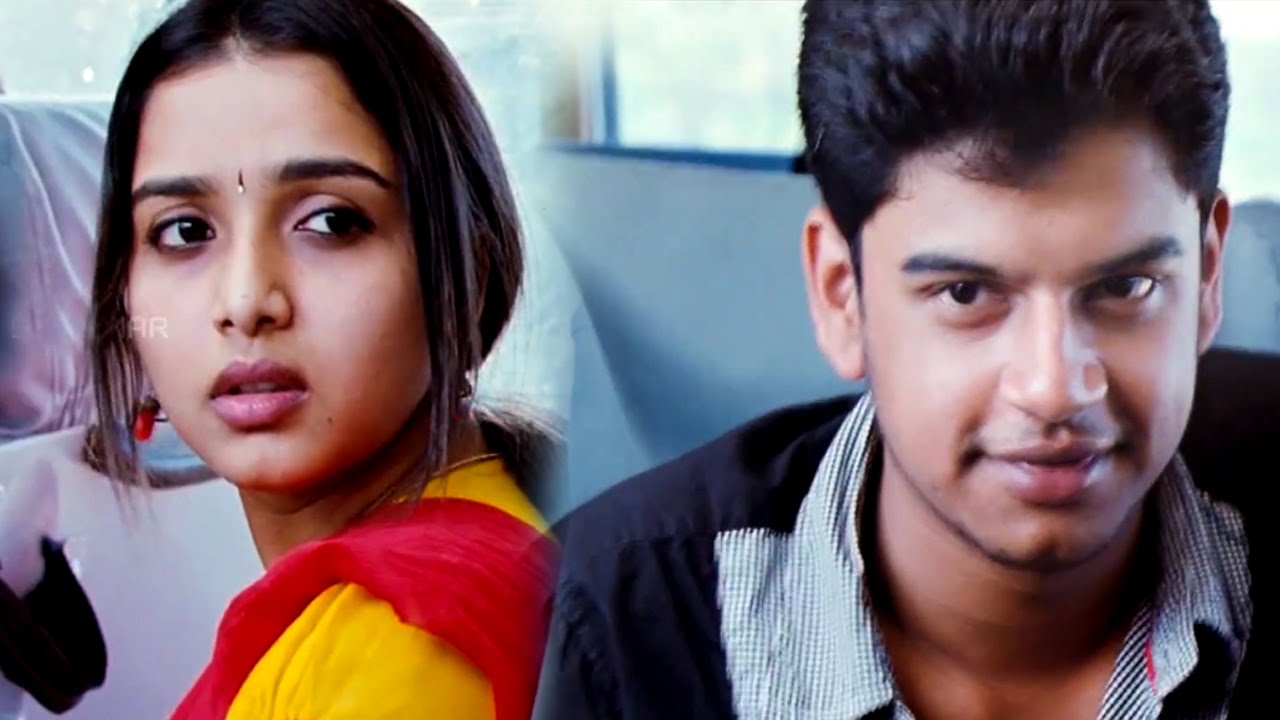 Pooja Ramesh Pooja & Ramesh Comedy Scene In Bus || Journey Movie || Jai, Anjali ...