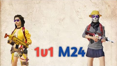 MY FRIEND CHALLENGE ME FOR 1V1 M24 ONLY AND THIS HAPPENED???