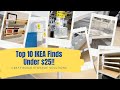 Top 10 IKEA Finds under $25 || IKEA Craft Space