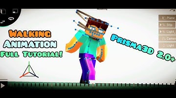 Smooth Walking Animation - Tutorial Prisma 3D 2.0+