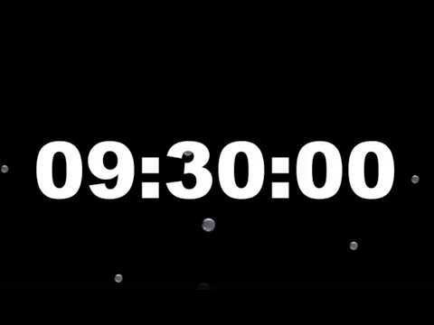 9 Hour 30 Minute Timer Video
