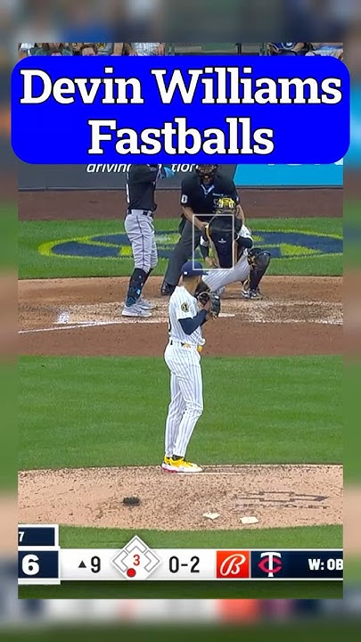 Devin Williams Fastballs #mlb #baseball #yankees #devinwilliams #fastball - YouTube