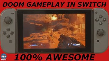 DOOM Nintendo Switch - 3 minutes in gameplay