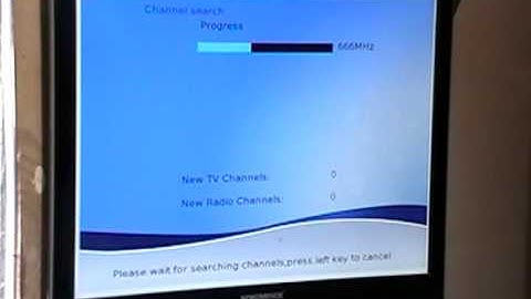 Xoro 8010 Digital TV Receiver - Programming Channels