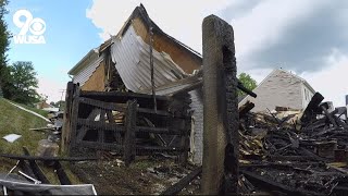 Lightning suspected in $800,000 worth of damage to Maryland home