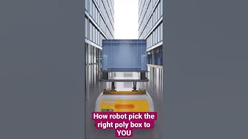 How robot pick the right poly box to you #xtstech #robot #picking #automations #toyou #handle #viral