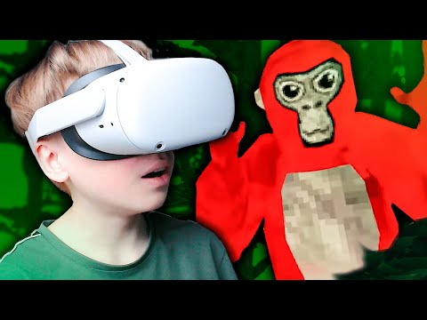 СТАЛ ОБЕЗЬЯНОЙ в VR - Gorilla Tag