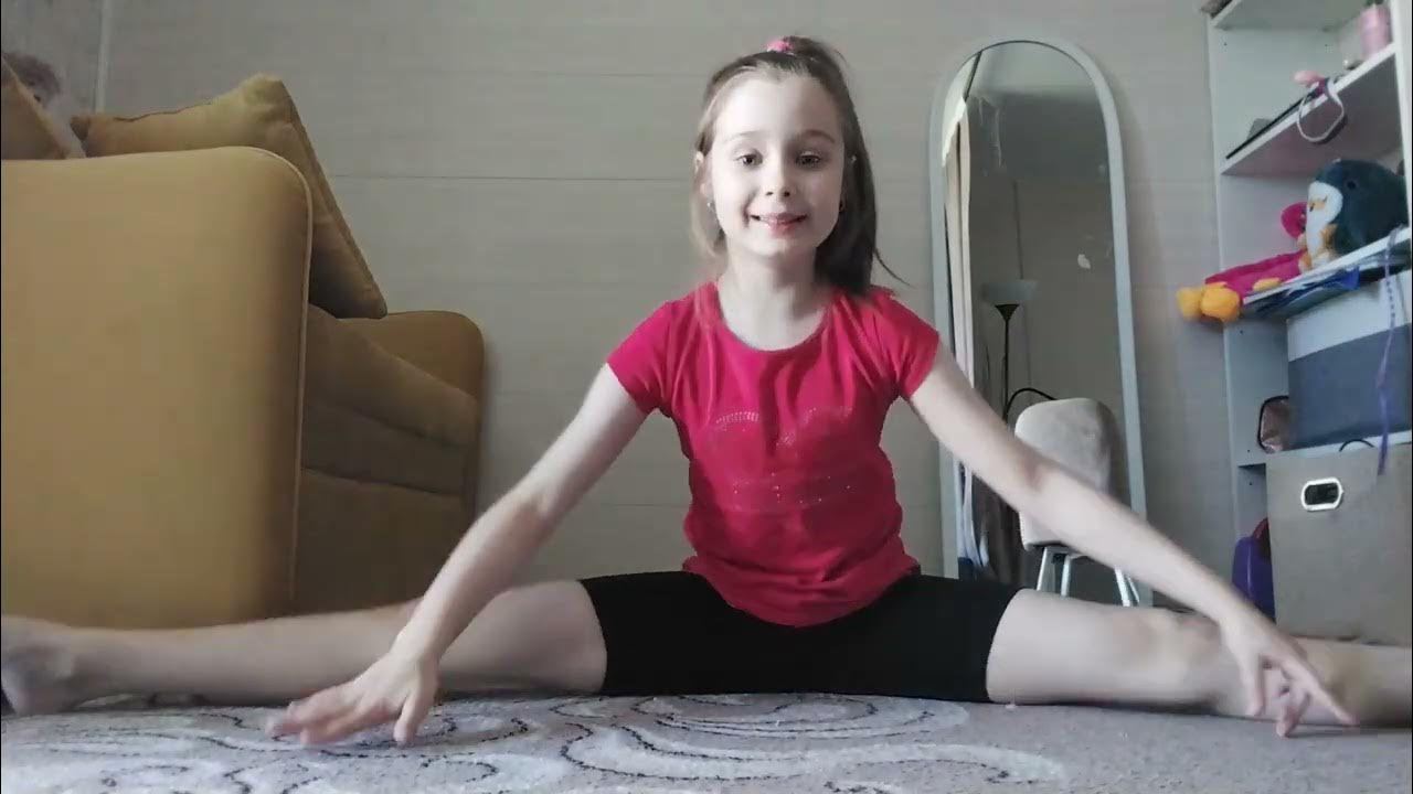 утренняя зарядка для подписчиков , учимся делать спичаг и , шпагат с ...