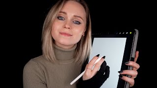 ASMR | Sketching you on my iPad