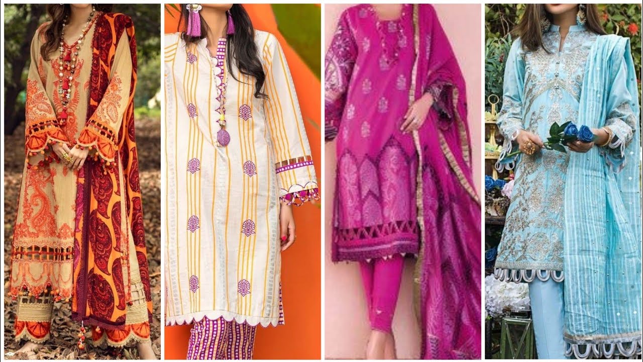 latest and newest sleeve Chak and damn designs for summer outfits