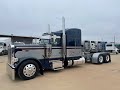 Ryan Duff's new Peterbilt 389 for DZ Express / Seminole Paint / Custom Fenders 63" Stand Up Sleeper