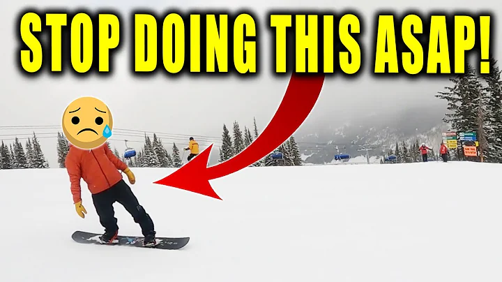 Top 5 Worst Postures/ Techniques Turning a Snowboard & How To Fix It