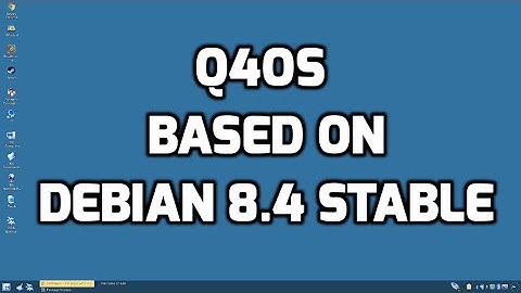 Q4OS Based on Debian 8.4 Stable with a Familiar Feel