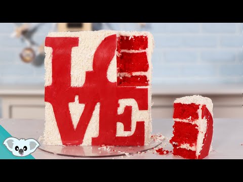 My Valentines Day LOVE CAKE