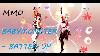 『MMD』BABYMONSTER - BATTER UP'