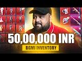 THE ₹50,00,000 BGMI INVENTORY.. | 8bit Goldy