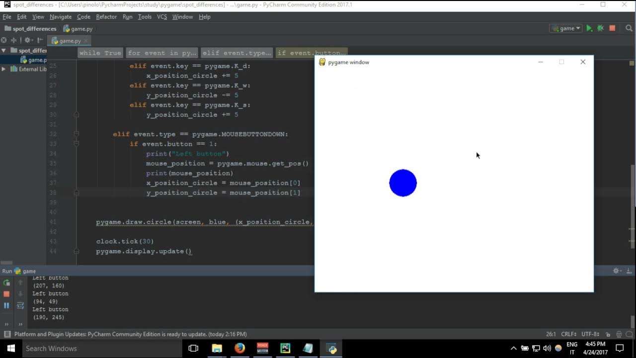 Как установить pygame в python. Как установить pygame в python