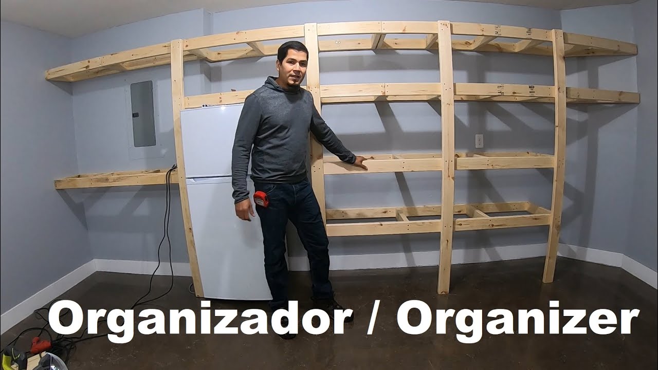 DIY Garage organizer YouTube
