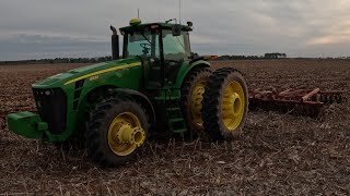 John Deere 8530 corn stalk Tillage by PatrickShivers 3,243 views 3 months ago 10 minutes, 12 seconds