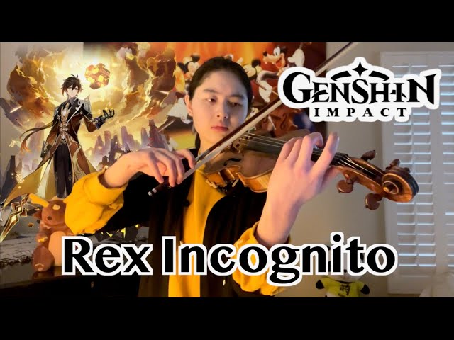 Genshin Impact: Zhongli Demo 'Rex Incognito' - Violin Cover class=