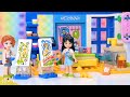 Building a teen bedroom full of art and chaos 🎨💥 Liann&#39;s Room Lego Friends build &amp; review