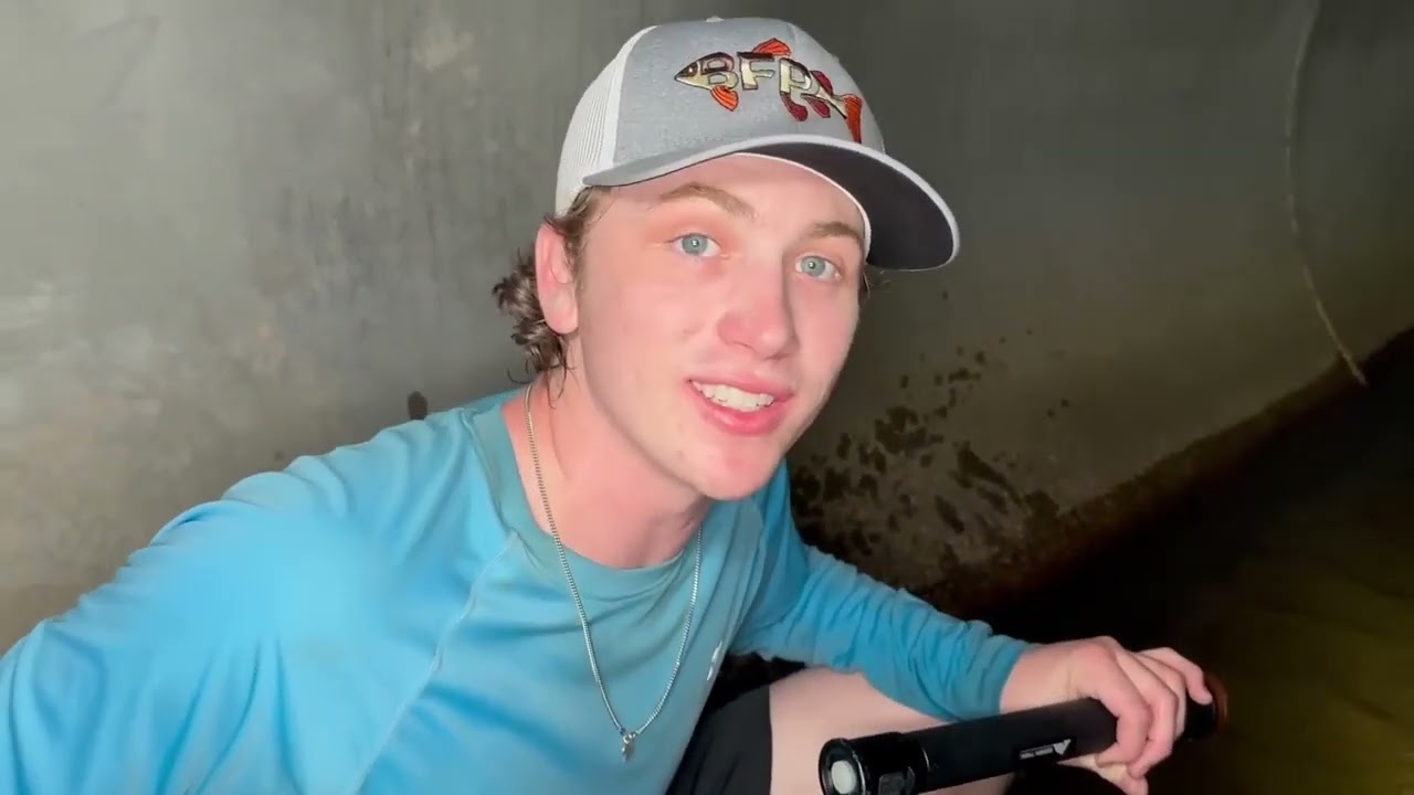 Bass fishing Productions! I Found a Hidden Tunnel Full of Mysterious Fish!