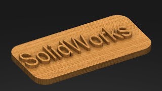 SolidWorks | Работа С Текстом | Шрифты | Фотореализм