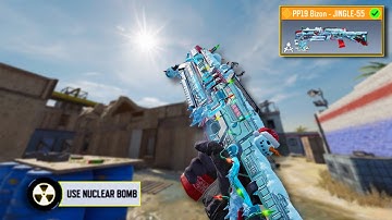 LEGENDARY Ranked Nuke With PP19 Bizon "Jingle-55" Best Gunsmith COD: Mobile