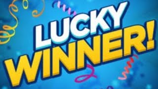 10 LUCKY WINNERS/Giveaway winner's/Winner's announcement