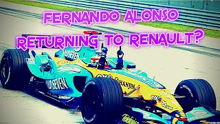 Fernando alonso returns to formula 1 ...