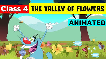 class 4 evs chapter 11 - the valley of flowers | class 4 evs | valley of flowers animated