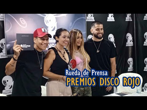 RUEDA DE PRENSA | PREMIOS DISCO ROJO | DÉCIMA EDICIÓN