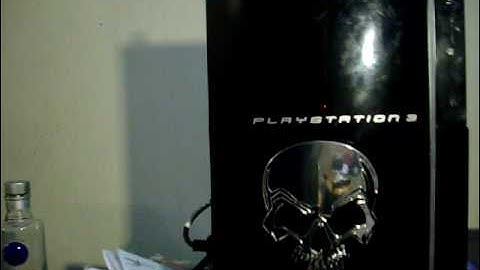 playstation 3 modded leds dressed in all black mod