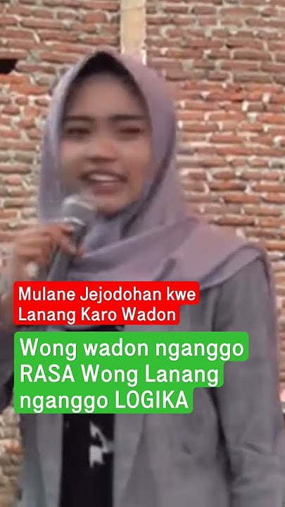 Ustadzah Mumpuni - wong Wadon nganggo RASA wong Lanang nganggo LOGIKA #ngajingapak #mumpunihariini