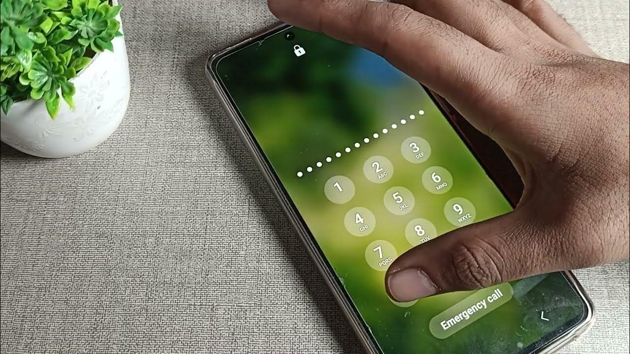 Removed pin lock in Samsung galaxy A53, how to remove pin lock YouTube