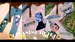 Anime art crafts &amp; DIY Anime on Tiktok Part 7 (Naruto,Gon&amp;Kilwa,One piece,Hisoka,Haikyuu).