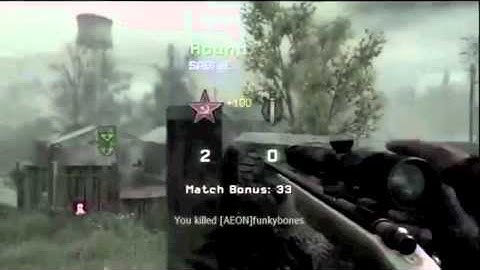 BEST COD4 BOUNCE SHOT EVER